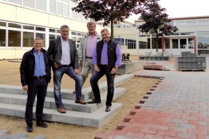 Martin Lange, Hubert Pohlmann, Alfons Schwegmann, Guido Pott (v.l.n.r.). Foto: SPD Wallenhorst