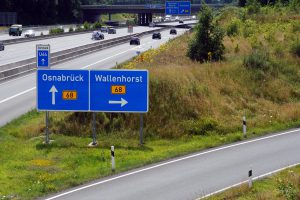 Autobahn 1 und Bundesstraße 68 in Wallenhorst. Archivfoto: Rothermundt / Wallenhorster.de