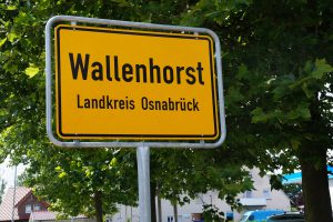 Ortsschild von Wallenhorst. Symbolfoto: Wallenhorster.de