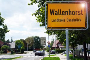 Ortsschild von Wallenhorst. Symbolfoto: Wallenhorster.de