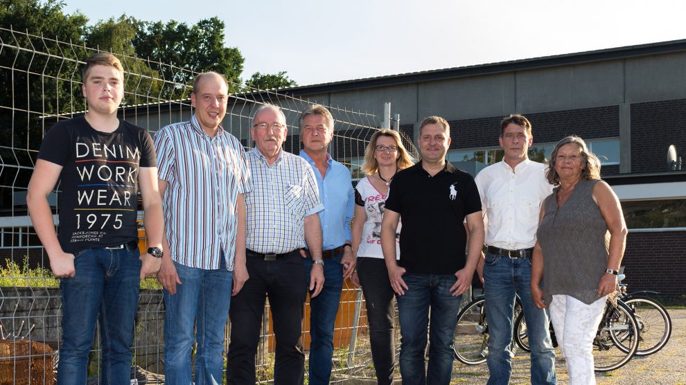 v.l.: Linus Röwekamp, Christian Hettwer, Heinz Klumpe, Hubert Pohlmann, Sabine Steinkamp, Guido Pott, Andreas Hörnschemeyer, Ulrike Gering Foto: SPD Wallenhorst