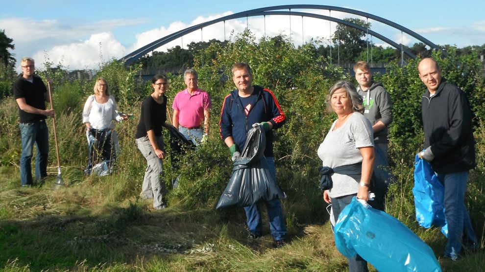 v.l.n.r.: Markus Broxtermann, Sabine Steinkamp, Esther Richter, Hubert Pohlmann, Guido Pott, Ulrike Gering, Linus Röwekamp, Christian Hettwer. Foto: SPD Wallenhorst