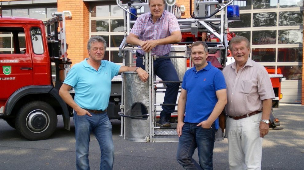 v.l.n.r.: Hubert Pohlmann, Martin Lange, Guido Pott, Alfons Schwegmann. Foto: SPD Wallenhorst