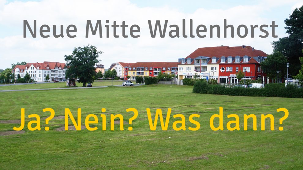 Ja oder nein zum Projekt „Neue Mitte Wallenhorst“? Und was wäre wenn? Foto: Wallenhorster.de
