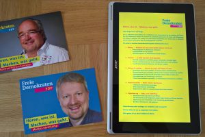 Hören, was ist, Machen, was geht. (Foto: FDP Wallenhorst)