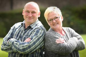 Michael und Monika Riemann für DIE LINKE. Wallenhorst. Foto: DIE LINKE. Wallenhorst