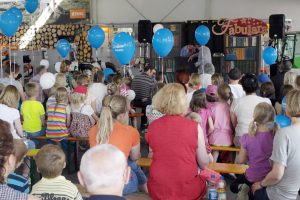 Premiere für den Wallenhorster Kindertag mit Fabulara bei Stavermann. Foto: konsequent PR