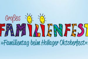 Familientag beim Hollager Oktoberfest. Grafik: Kolping Hollage