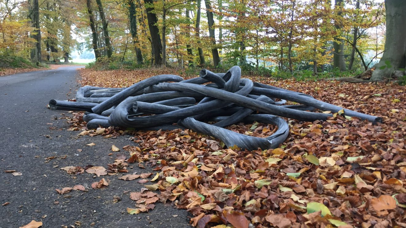 Immer wieder: Illegale Müllentsorgungen entlang der Wiesenstraße in Wallenhorst - Hollage. Foto: Wallenhorster.de