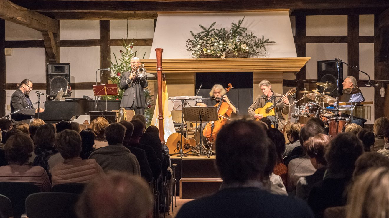 Eine Wallenhorster Weihnachtstradition: Ombre di Luci in der Hofstelle Duling. Foto: Gemeinde Wallenhorst / Thomas Remme