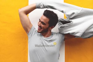 Eine tolle Geschenkidee: Mode und Accessoires für Männer mit Wallenhorster Aufdruck...