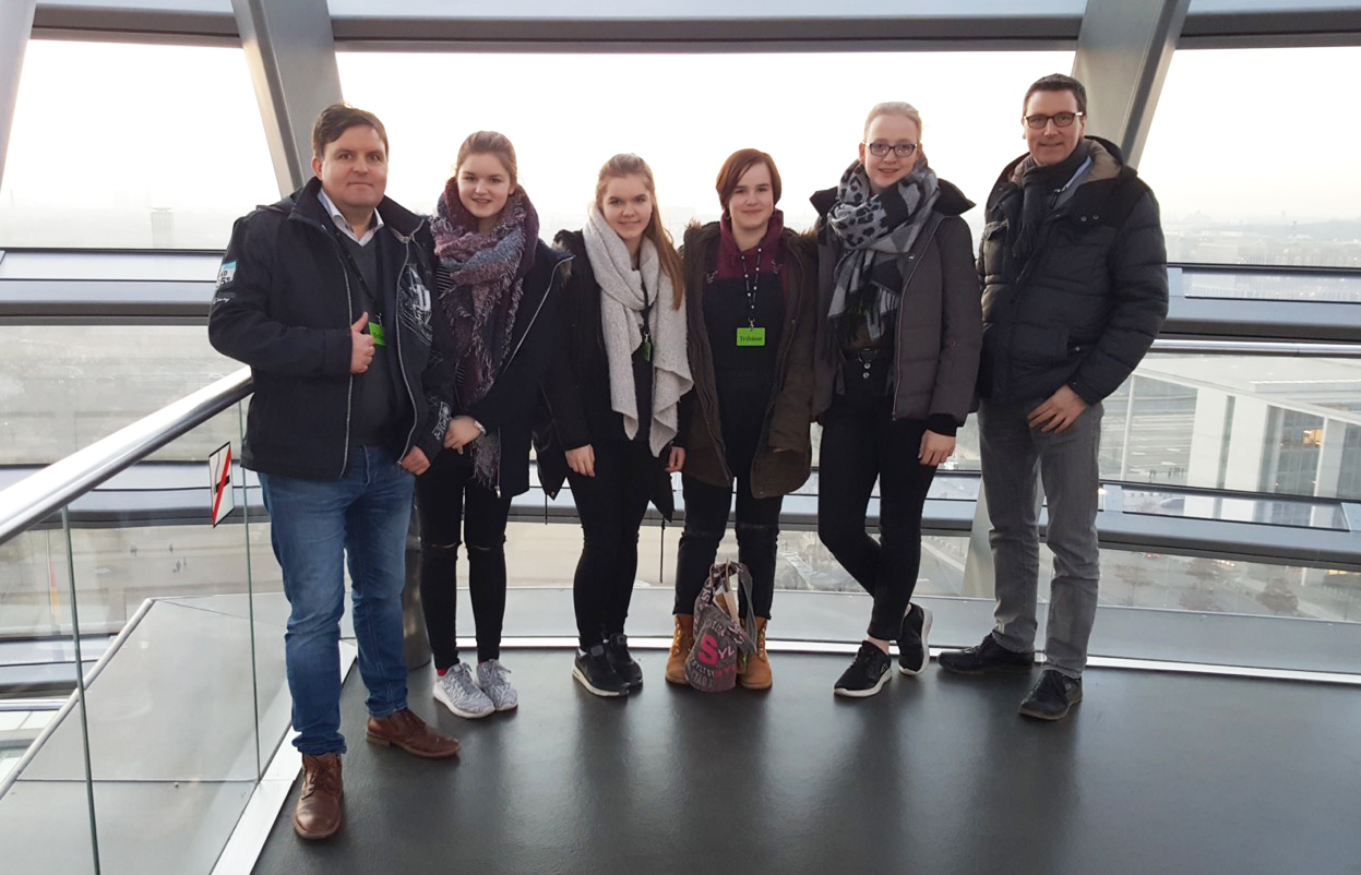 Für die CDW/W waren dabei: André Schwegmann, Jule Schwegmann, Christina Flegel, Franziska Sauer, Sina Wulftange und Mark Brockmeyer. Foto: CDW