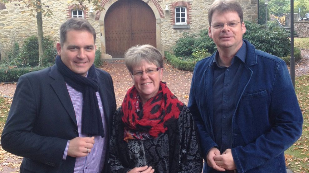 Stefan Botterhuis, Marion Müssen und Stefan Düing von der UWG Wallenhorst (von links). Foto: UWG