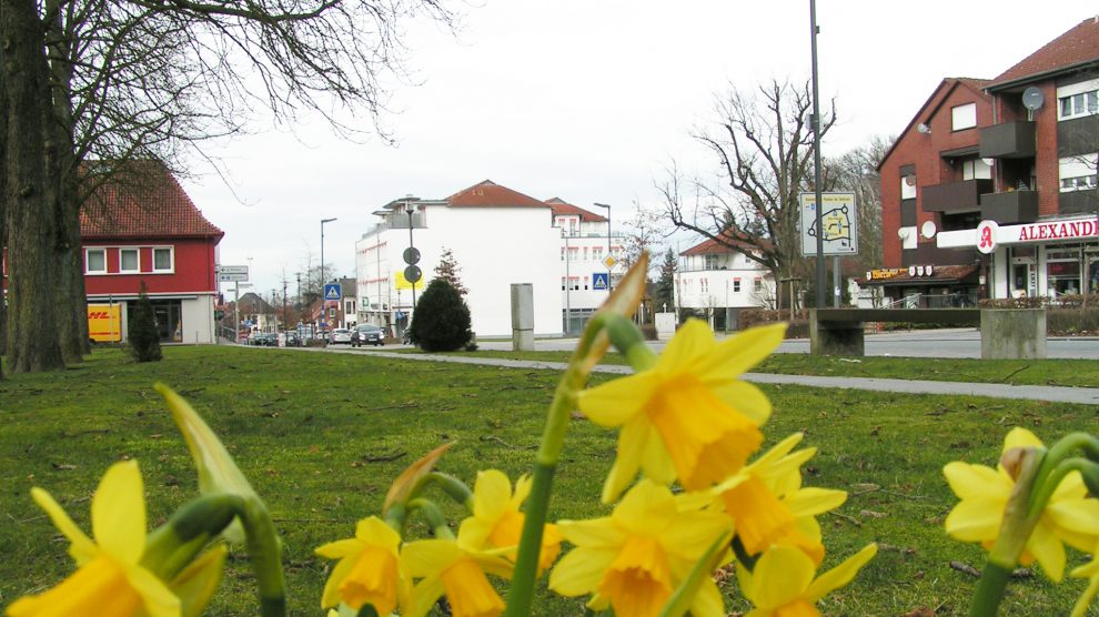 Der Frühling kommt nach Wallenhorst, wie hier an der Großen Straße im Ortskern. Foto: Wallenhorster.de