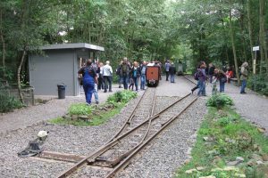 Mit der Feldbahn rund um den Piesberg. Ab 2018 auch bis Wallenhorst Lechtingen. Foto: Stadt Osnabrück, Karl-Heinz Uthmann