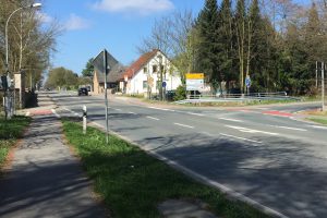 Die Osnabrücker Straße wird in Wallenhorst-Lechtingen ab kommenden Montag, 15. Mai, im Abschnitt zwischen „Zum Gruthügel“ und der B68-Brücke voll gesperrt. Foto: Wallenhorster.de