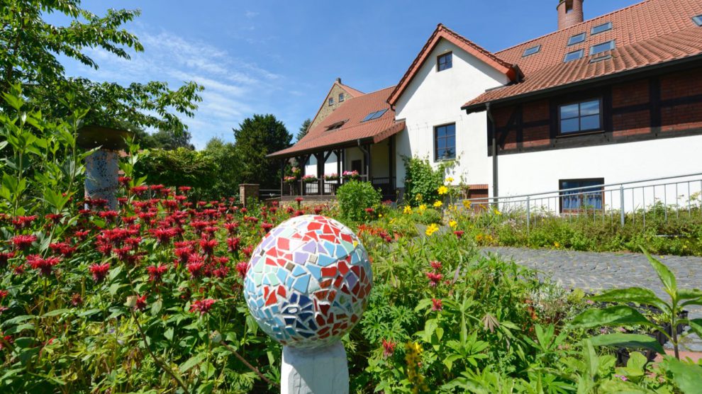 Staudengarten am Belmer Sägewerk. Foto: Dieter Schinner