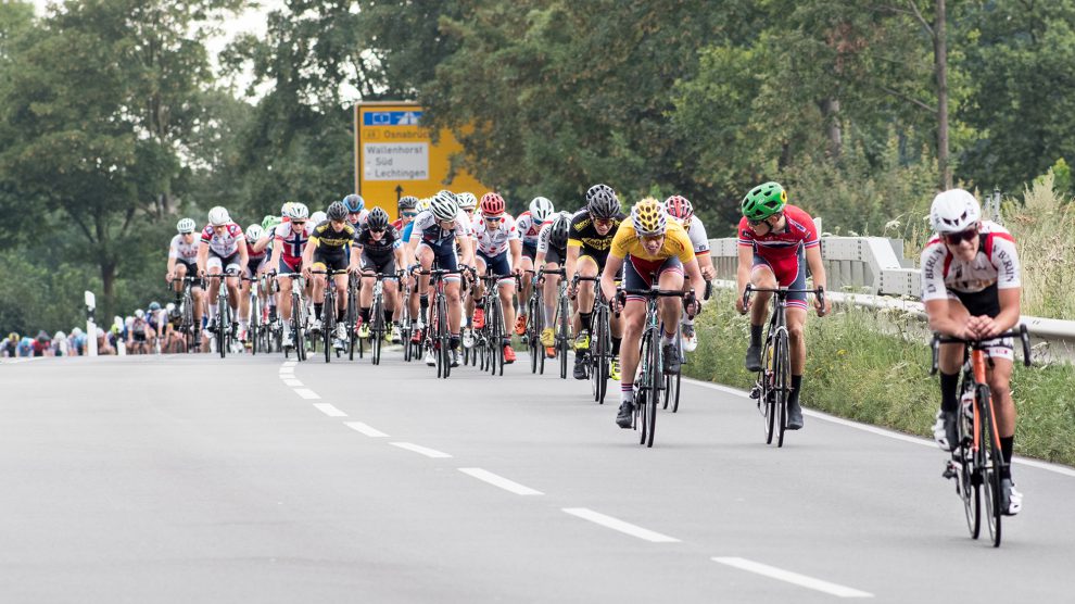 Die künftige Radsportelite tritt bei der internationalen Niedersachsen-Rundfahrt der Radsport-Junioren in Wallenhorst an. Foto: Thomas Remme