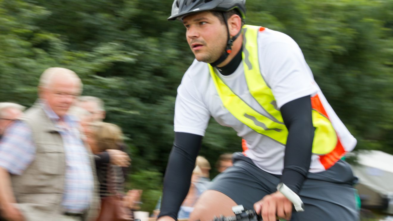 Es folgten 40 Kilometer auf dem Rad. Foto: André Thöle