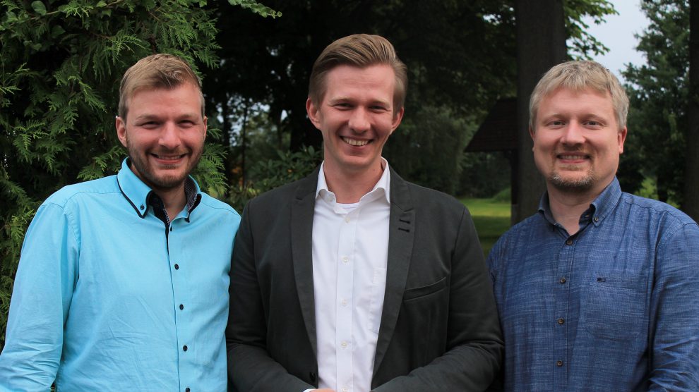 v.l.n.r.: Daniel Eling, Matthias Seestern-Pauly, Markus Steinkamp. Foto: FDP Wallenhorst