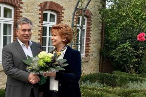 Clemens Lammerskitten mit Barbara Havliza aus Wallenhorst, der vielleicht zukünftigen Justizministerin für Niedersachsen. Foto: Wahlkreisbüro Lammerskitten