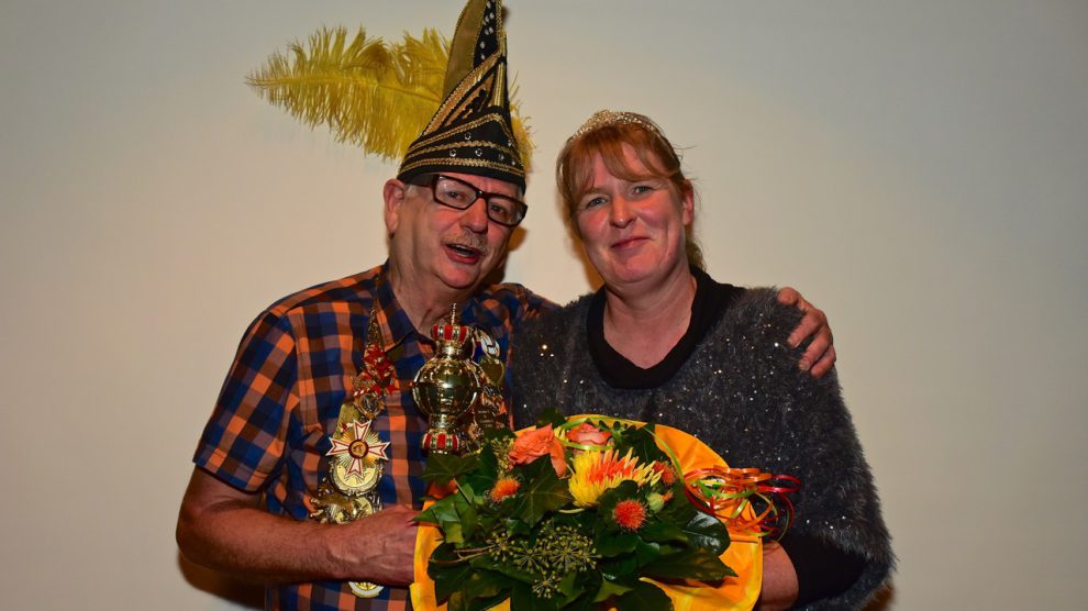 Seine Tollität Prinz Udo I. und Ihre Lieblichkeit Prinzessin Sandra I. (Udo Blaudszun und Sandra Gründler) regieren das Hollager Narrenvolk. Foto: Kurt Flegel