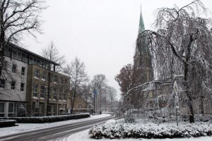 Der Winter ist im Zentrum von Wallenhorst angekommen. Foto: Wallenhorster.de