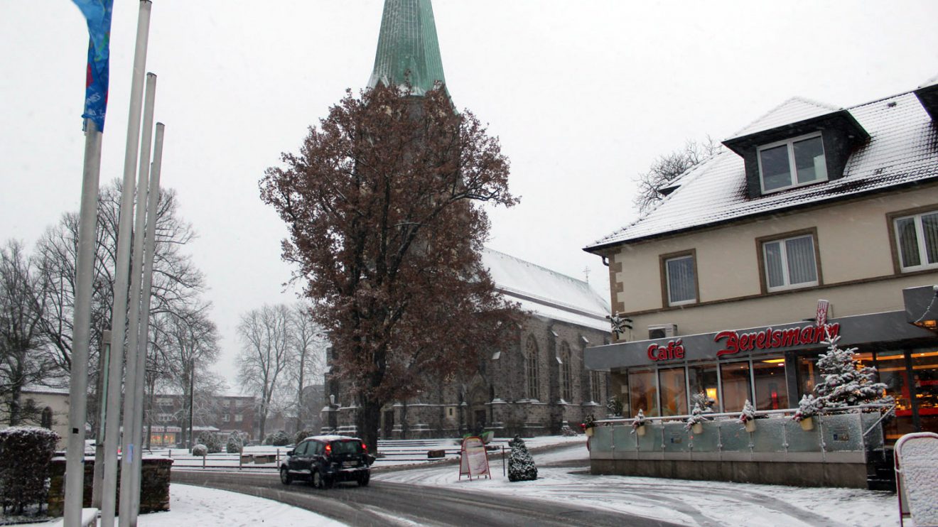 Der Winter ist im Zentrum von Wallenhorst angekommen. Foto: Wallenhorster.de