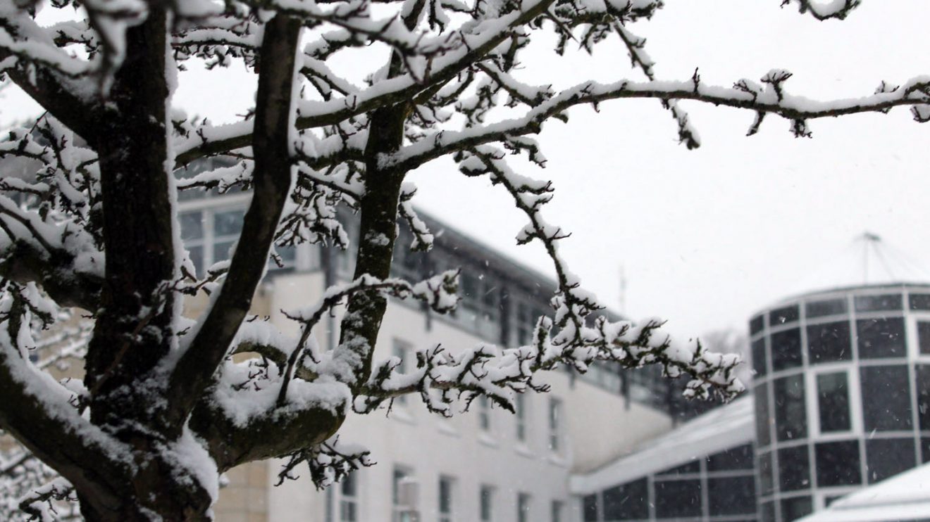 Der Winter ist im Zentrum von Wallenhorst angekommen. Foto: Wallenhorster.de