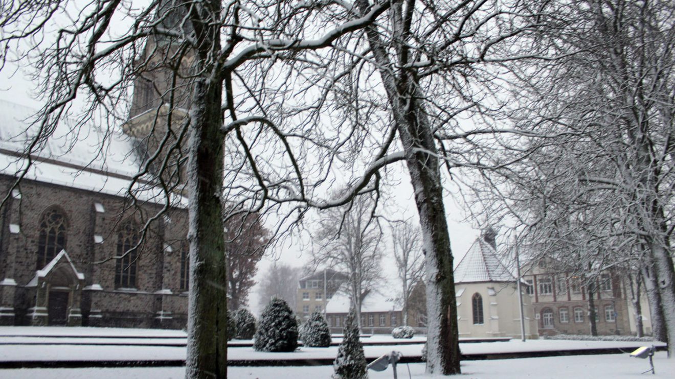 Der Winter ist im Zentrum von Wallenhorst angekommen. Foto: Wallenhorster.de