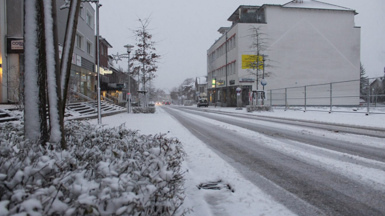 Der Winter ist im Zentrum von Wallenhorst angekommen. Foto: Wallenhorster.de