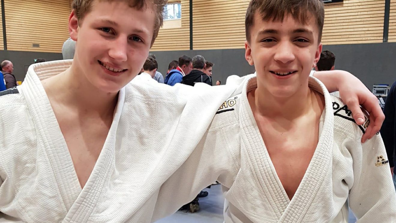 Die Hollager Judoka bei den Landeseinzelmeisterschaften in Visbek. Foto: Blau-Weiss Hollage