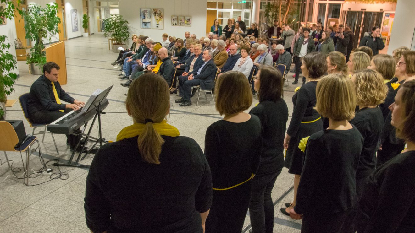 Vernissage zur Ausstellung „Von Zeit zu Zeit zu zweit“. Foto: André Thöle