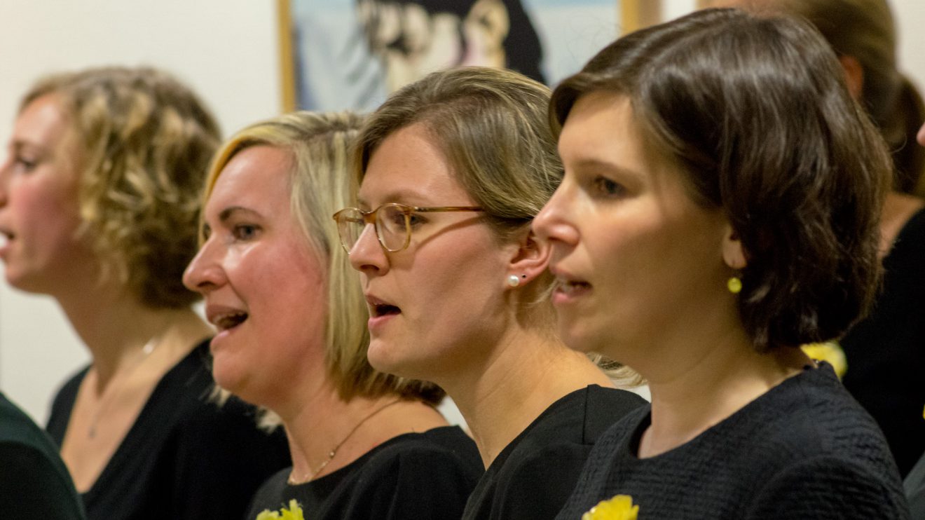 „Yellow“ begeistern mit stimmungsvollen Gospel- und Popsongs. Foto: André Thöle