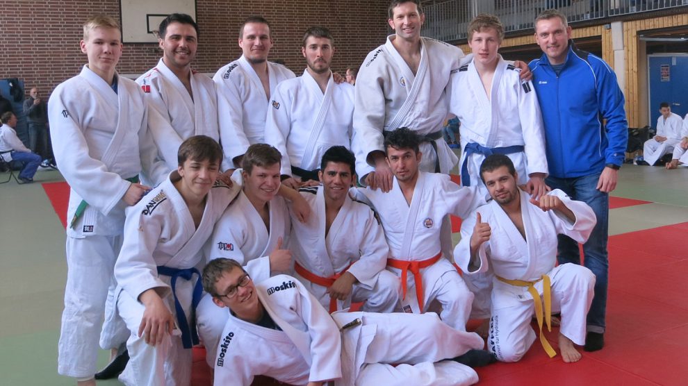 Die Hollage Judoka haben in diesem Jahr beinahe Platz drei in der Bezirksliga erreicht. Foto: Blau-Weiss Hollage