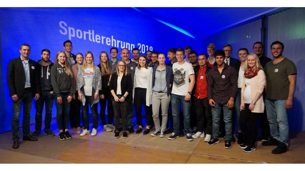 Die Hollager Judoka bei der Wallenhorster Sportlerehrung 2018. Foto: Blau-Weiss Hollage