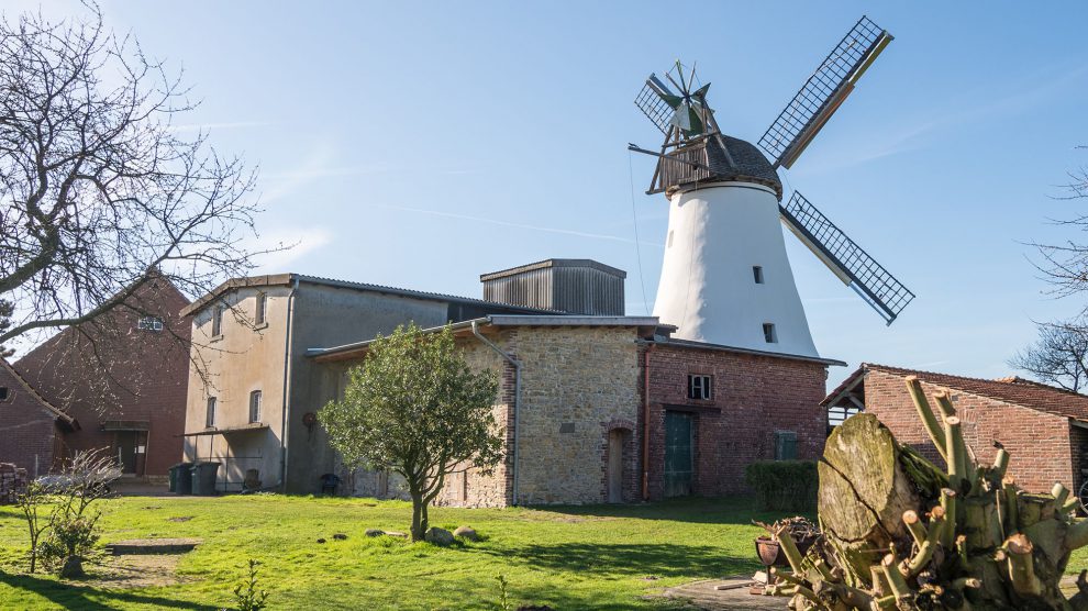 Bei einer Führung können die Gäste auch hinter die Kulissen der Windmühle Lechtingen schauen. Foto: Thomas Remme