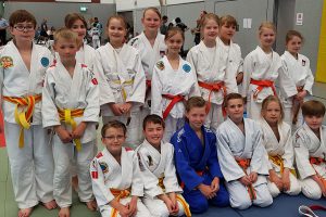 Das Jungen Team von BW Hollage und die Kampfgemeinschaft Judo Crocodiles Osnabrück / BW Hollage. Foto: BW Hollage