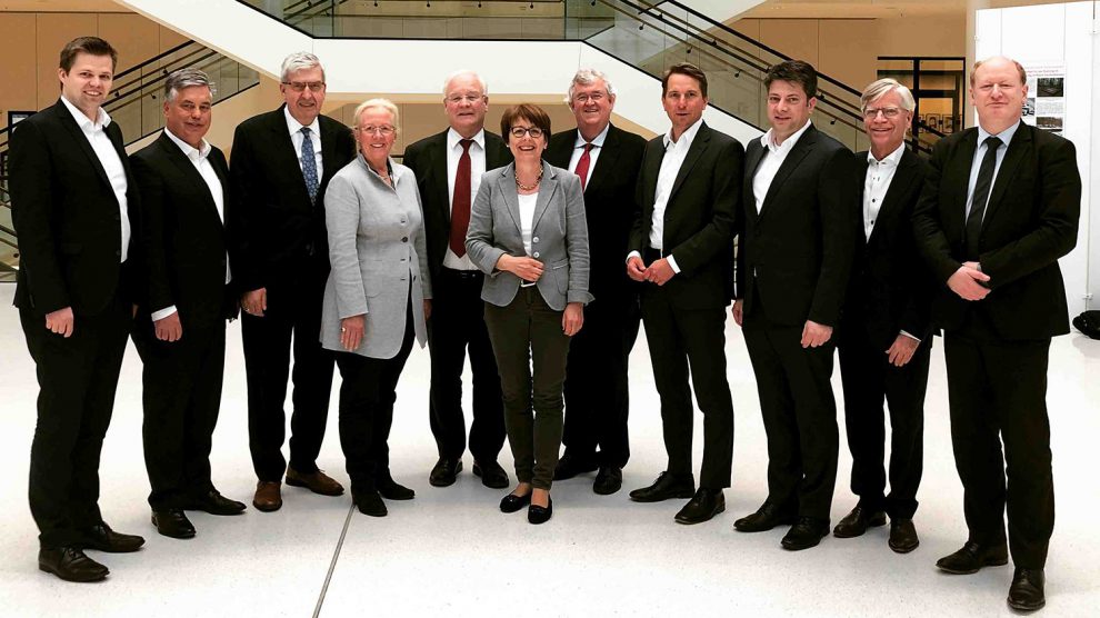 Turnusmäßiges Gespräch im Niedersächsischen Landtag zwischen den regionalen MdL der CDU und den Spitzen der IHK aus Stadt und Landkreis Osnabrück, Emsland und der Grafschaft Bentheim. Foto: Wahlkreisbüro Lammerskitten