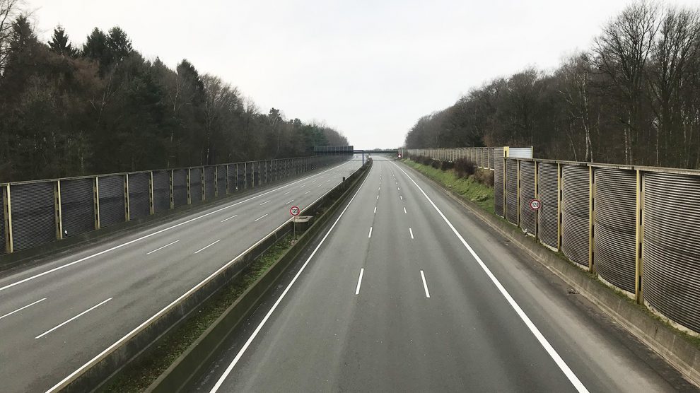 Am zweiten Mai-Wochenende, von Donnerstagabend (10.5.) bis Sonntagvormittag (13.5.), wird die A1 im Autobahnkreuz Lotte/Osnabrück voll gesperrt. Archivfoto: Wallenhorster.de