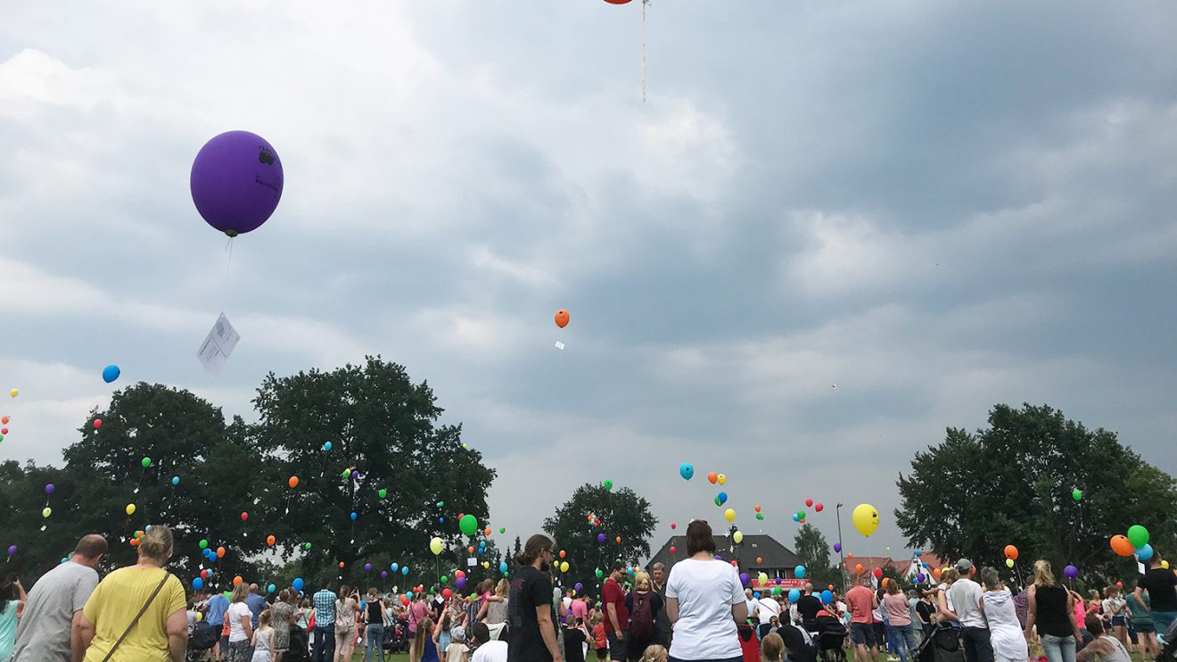 Buntes Treiben am Freitagnachmittag auf der Wallenhorster Klib 2018. Foto: Wallenhorster.de