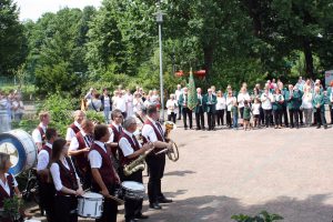 Am Wochenende findet das traditionelle Schützenfest in Rulle an der Wittekindhalle statt. Foto: Dirk Meyer