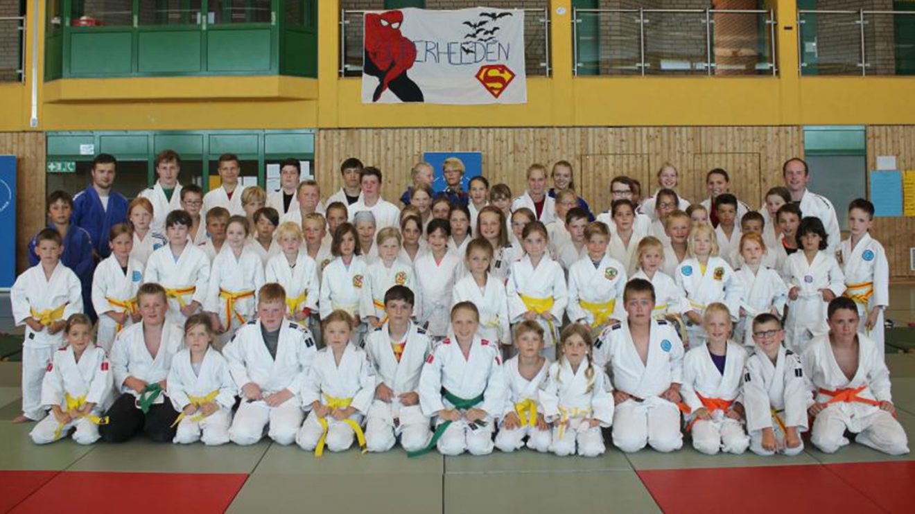 Das Hollager Judo Camp 2018 stand unter dem Motto „Superhelden“. Foto: Blau-Weiss Hollage