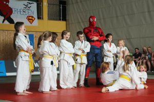 Das Hollager Judo Camp 2018 stand unter dem Motto „Superhelden“. Foto: Blau-Weiss Hollage
