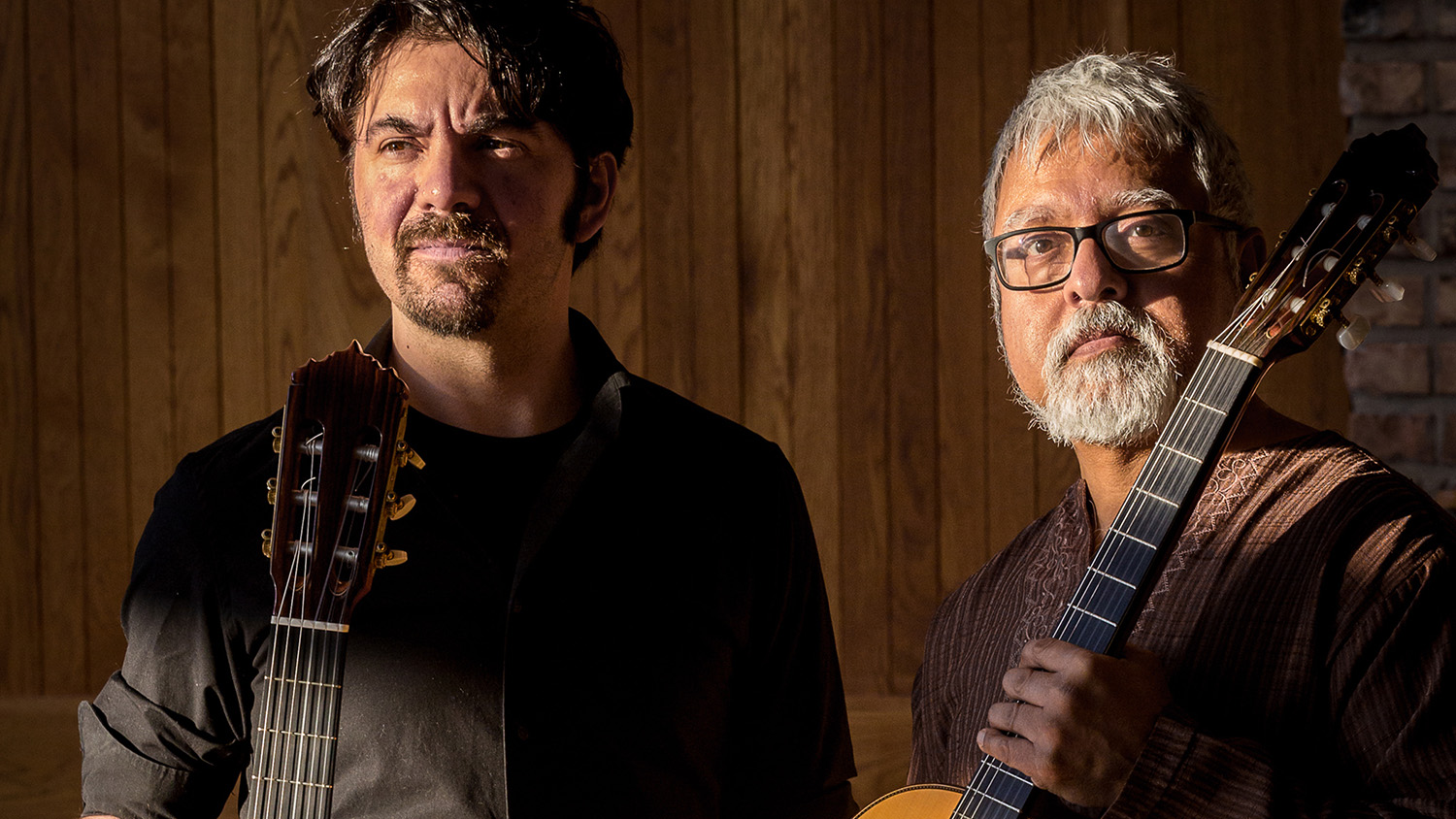 Zu Gast im Ruller Haus sind das Duo Fareed Haque und Goran Ivanovic. Foto: Ivanovic
