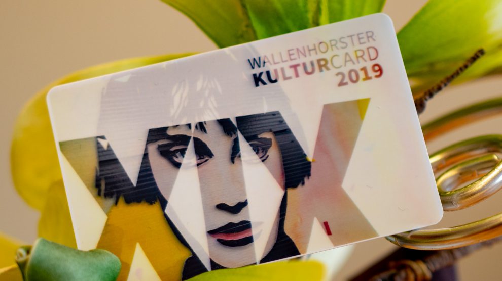 Das perfekte Geschenk – für andere oder für sich selbst: die Wallenhorster Kulturcard. Foto: André Thöle