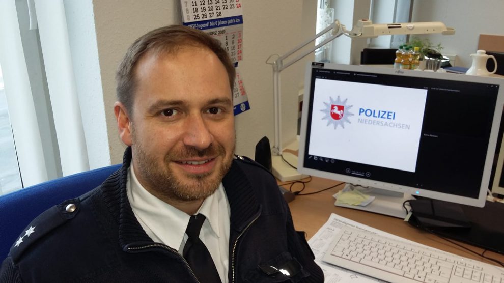 Christian Netsch ist Dienststellenleiter der Polizei in Wallenhorst. Foto: Polizeiinspektion Osnabrück