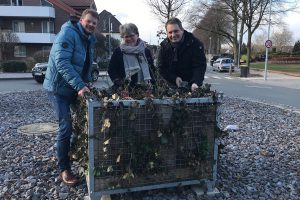 Sollte attraktiver aussehen: Der sogenannte Niedersachsenkreisel in der Ortsmitte. Foto: UWG Wallenhorst