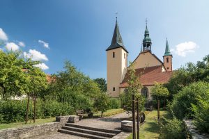 Eine der „himmlischen Bauten“ auf der Kirchentour der VarusRegion: die Wallfahrtskirche in Rulle. Foto: Gemeinde Wallenhorst / Thomas Remme