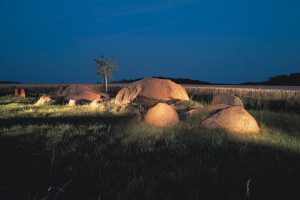 Die Helmichsteine in Rulle. Foto: Gemeinde Wallenhorst